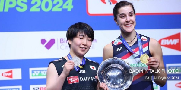Akane Mundur Ditengah Pertandingan, Marin Raih Juara All England 2024 