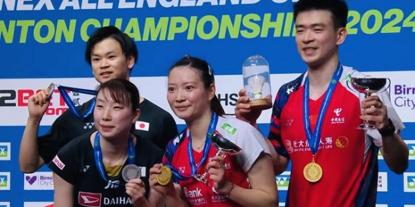 Kandaskan Yuta/Arisa, Zheng S.W/Huang Y.Q Pertahankan Gelar Juara All England di 2024