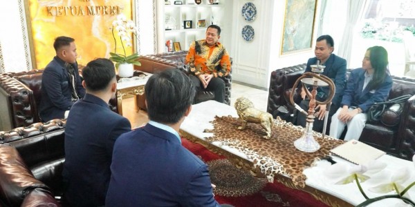 Terima Pengurus Himpunan Mahasiswa Buddhis Indonesia, Ketua MPR RI Dorong Partisipasi Pemuda dalam Pembangunan