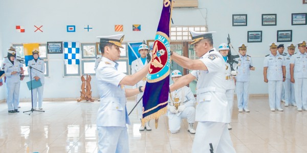 Letkol Laut (P) Raden Mohamad Candra Wirabraja Resmi Dilantik jadi Danpusdikpel