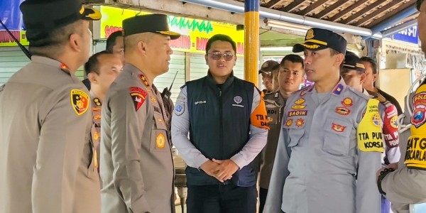 Kapolda Jatim Tinjau Kesiapan Terminal Purabaya Jelang Arus Mudik 2024