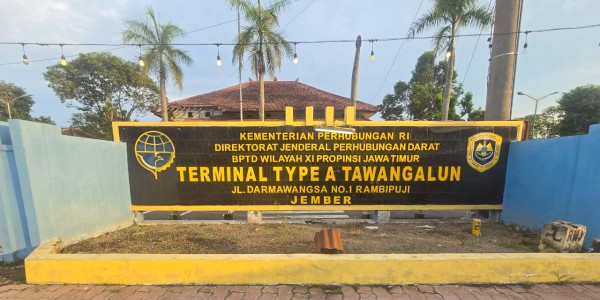 Revitalisasi Terminal Tawang Alun Jember Belum Dimulai, Kontrak Telah Ditandatangani