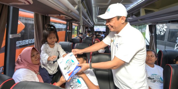 BTN Berangkatkan Ribuan Pemudik Gratis