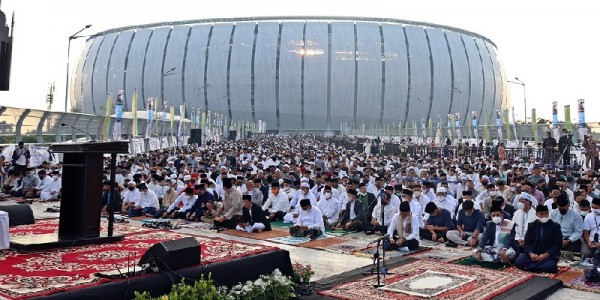 Wilayah DKI Jakarta Diprakirakan Cerah Berawan Saat Shalat Idul Fitri 2024