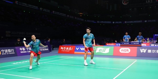 Tumbangkan Wakil Jepang, Rinov/Pitha ke Babak Selanjutnya  