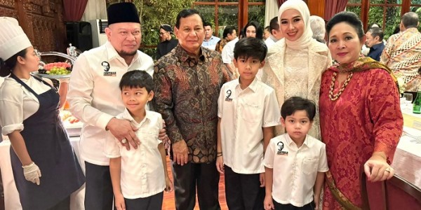 Datangi Open House Prabowo, LaNyalla: Silaturahmi dan Nostalgia Saat di Gerindra