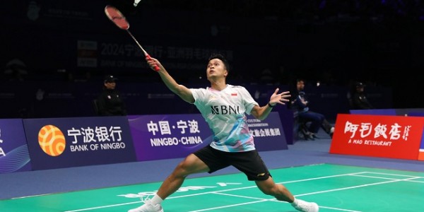 Ginting Tantang Li Shi Feng di Perempat Final Kejuaraan BAC 2024