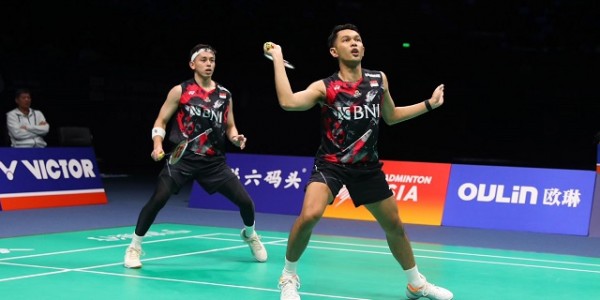 Kejuaraan Asia 2024, Fajar/Rian Tumbang Ditangan Liang Wei Keng/Wang Chang