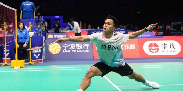 Kejuaraan Asia 2024, Ginting Kalah Ditangan Li Shi Feng