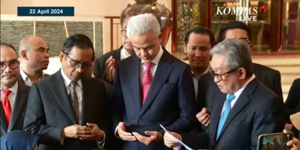 Sidang Putusan Sengketa Pilpres 2024, Ganjar Percayakan Apapun Keputusan kepada Hakim MK