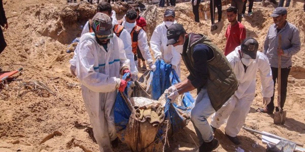 Kuburan Massal Ditemukan di Khan Yunis, OKI Serukan  Penyelidikan atas Kejahatan Perang Israel