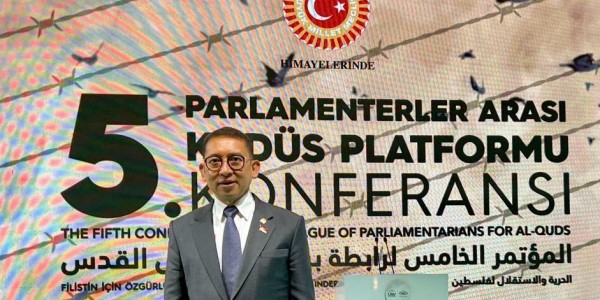 Fadli Zon Kembali Terpilih Wakil Presiden Liga Parlemen Dunia untuk Palestina