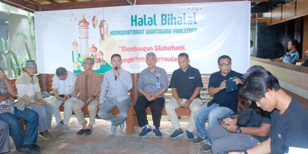 Koordinatoriat Wartawan Parlemen Gelar Halal Bihalal 2024