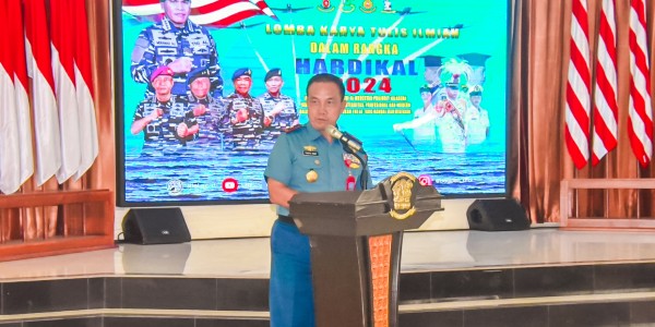 Adu Kemampuan Berpikir Prajurit TNI AL, Dankodikdukum Buka LKTI Hardikal 2024