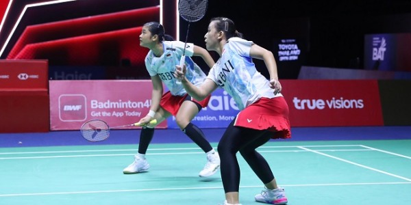 Kalah Ditangan Tuan Rumah, Ana/Tiwi Runner Up Thailand Open 2024