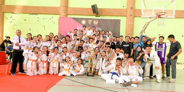Borong 33 Medali, Kontingen Ponorogo Juara Umum Kejuaraan Jujitsu Antar Dojo se-Indonesia
