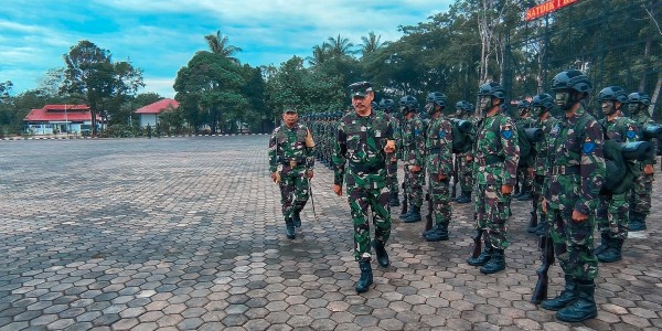 Dikmata XLIV Satdik 1 Kodiklatal Selesai Lattek Tahap Dasar Keprajuritan
