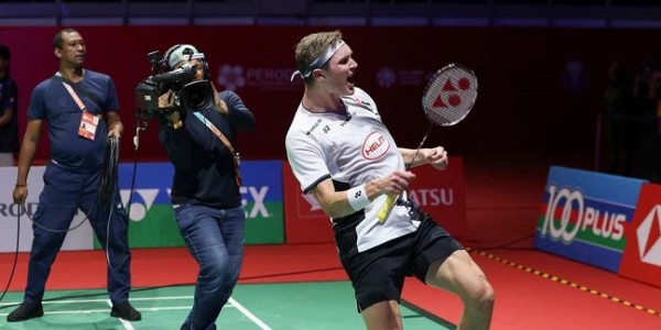 Viktor Axelsen Kandaskan Lakshya Sen di Singapura Open