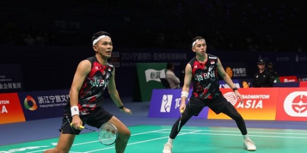 Singapura Open: Fajar/Rian Bikin Ganda Jerman Angkat Koper
