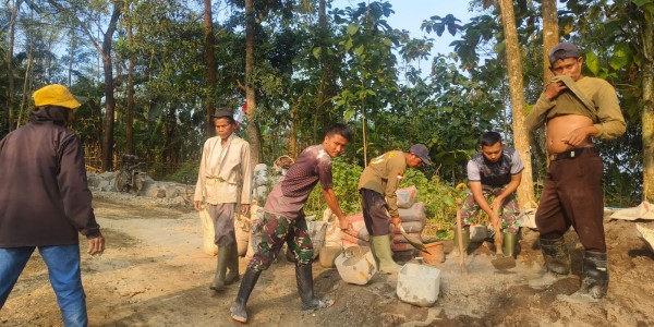 TMMD Wujud Kemanunggalan TNI dan Rakyat Dalam Membangun Negeri