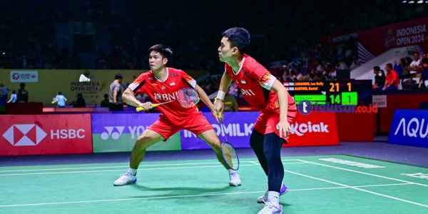 Langkah Leo/Daniel Terhenti  di 16 Besar Indonesia Open 2024