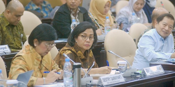 Kemenkeu, Bappenas, dan BI Raker Dengan Komite IV DPD