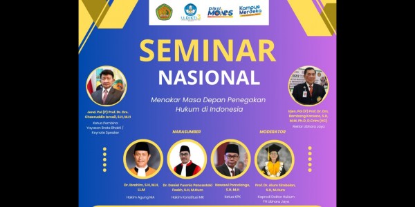 Rektor Universitas Bhayangkara Sebut 3 Poin Penting Penegakan di Hukum Indonesia