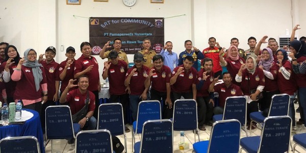 Gelar Pelatihan Tanggap Darurat Bencana di Rawaterate, PAMA Persada: Agar Warga Siap Hadapi Bencana 