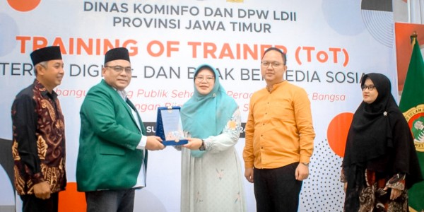 Diskominfo dan DPW LDII Jatim Ajak Generasi Muda Bijak Bermedia Sosial
