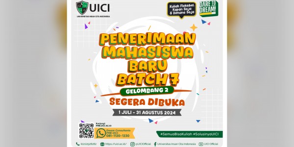 Tawarkan Program Kuliah yang Fleksibel, UICI Buka Pendaftaran PMB Gelombang 2
