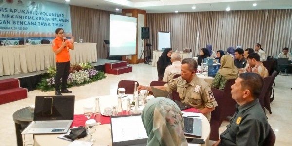 Relawan Organisasi Mitra SRPB Jatim Ikuti Bimtek E-Volunteer