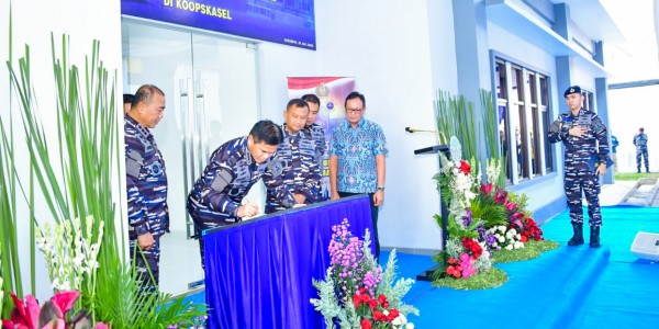 Dankodiklatal Hadiri Peresmian SMPS Koopskasel Koarmada RI