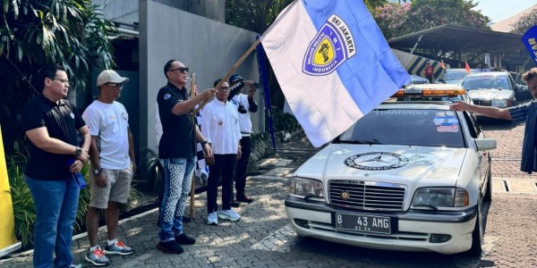 Ketum IMI Apresiasi Penyelenggaraan Fun Rally Mercedes Benz W202 Club Indonesia