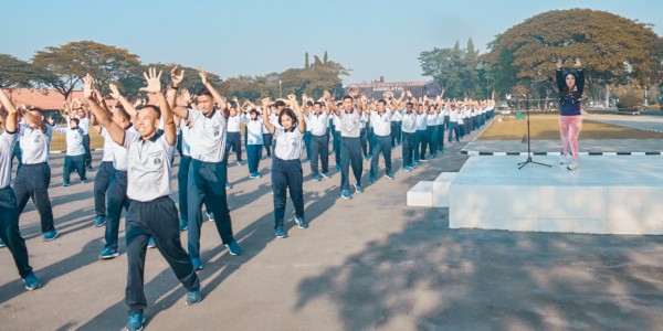 Jaga Kebugaran Tubuh, Personel Kodiklatal Olah Raga Rutin