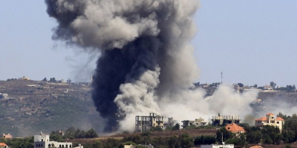 Jet-jet Tempur Israel Bimbardir Lebamon Selatan