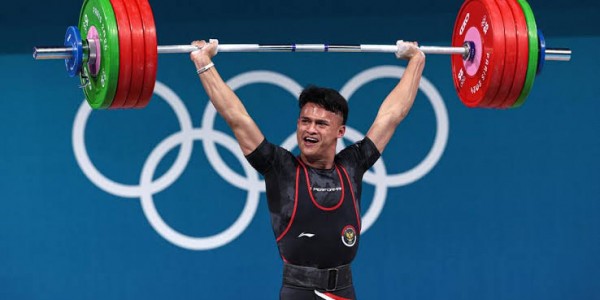 Raih Medali Emas Angkat Besi di Olimpiade, Rizki Juniansyah Persembahkan Untuk HUT RI ke-79