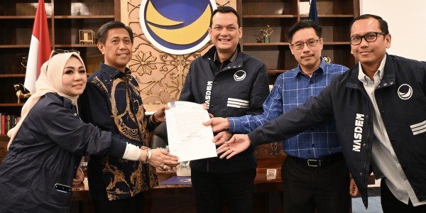 Pilkada Tanjung Balai, NasDem Dukung Eka Hadi - Darwin