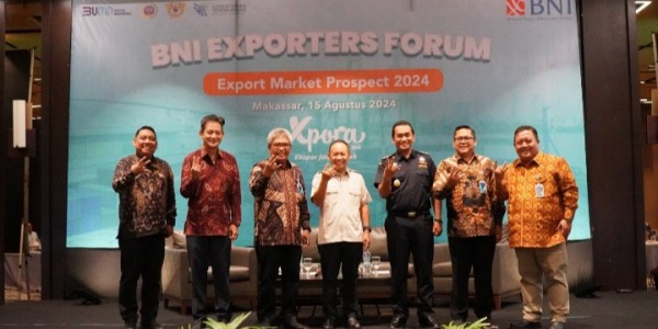 Dorong UKM Go Global, BNI Xpora Gelar BNI Exporters Forum di Makassar