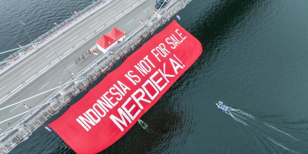 KEMAH Indonesia  Nilai  GreenPeace bangun Narasi Buruk Sektor Lingkungan Hidup , Alam dan Kehutanan Indonesia