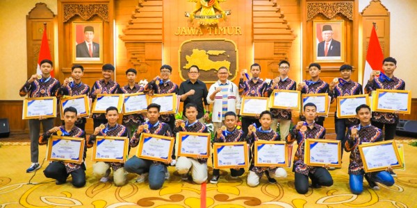 Raih 15 Emas, Jatim Sukses Pertahankan Juara Umum Pada LKS SMK Nasional XXXII Tahun 2024