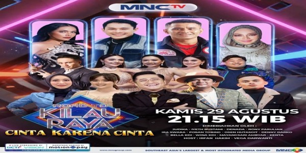 Judika, Iyeth Bustami, dan Rony Parulian, Tiga Genre Berkolaborasi di Panggung Road To Kilau Raya ‘Cinta Karena Cinta' MNCTV