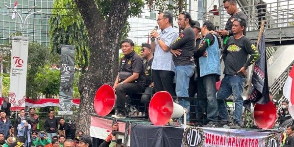 Pihak Kominfo Janji Segera Temui Aplikator Bahas Enam Tuntutan Ojol 