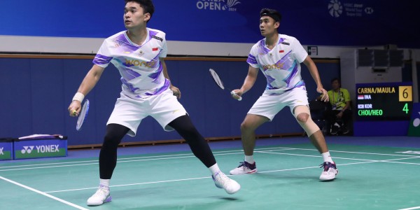 Korea Open 2024: Bagas/Leo Menuju Semifinal