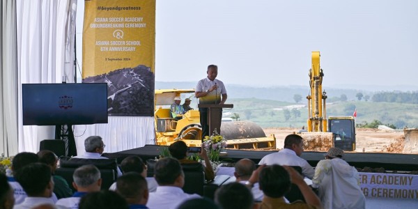 Ulang Tahun ke-6, Asiana Soccer School Mulai Groundbreaking Asiana Soccer Academy