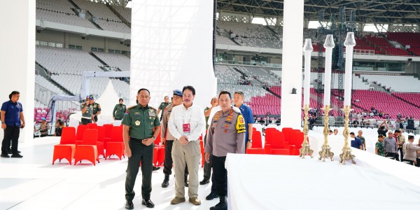 Kapolri: Warga Harus Terlayani dengan Baik saat Misa Agung Paus Fransiskus