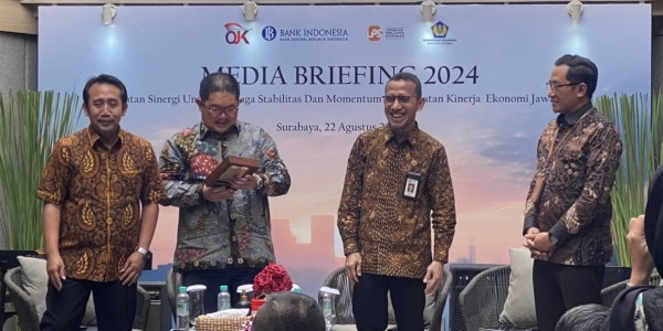 Sinergi OJK dan KPw BI Jaga Stabilitas dan Momentum Tingkatkan Kinerja Ekonomi Jawa Timur