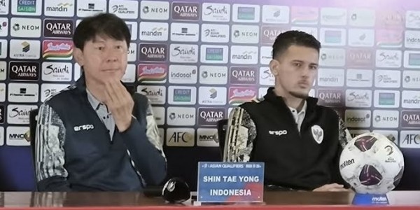 Shin Tae-yong Sebut Timnas Indonesia Percaya Diri Lawan Australia
