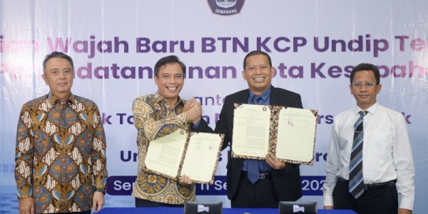 Perluas Kerjasama, BTN Optimalkan Layanan Jasa Perbankan Untuk Civitas Akademika UNDIP
