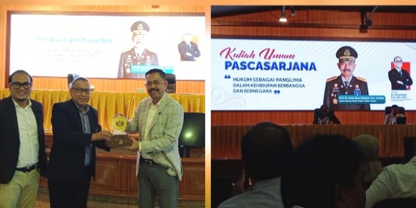 Jampidum Kejaksaan Agung  Jadi Pembicara Kuliah Umum S3 Ilmu Hukum Universitas Borobudur