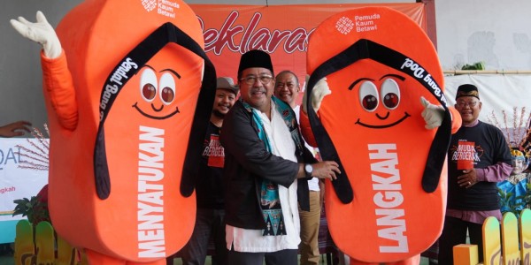 Pemuda Kaum Betawi Deklarasi Dukung Pram-Rano di Pilgub Jakarta
